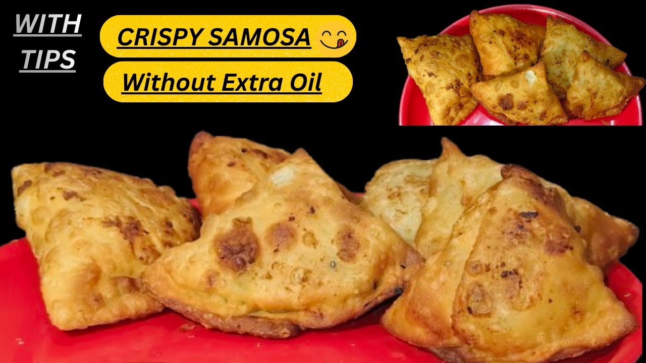 Perfect Aloo Samosa Recipe | Crispy, Non-Oily Street-Style Taste