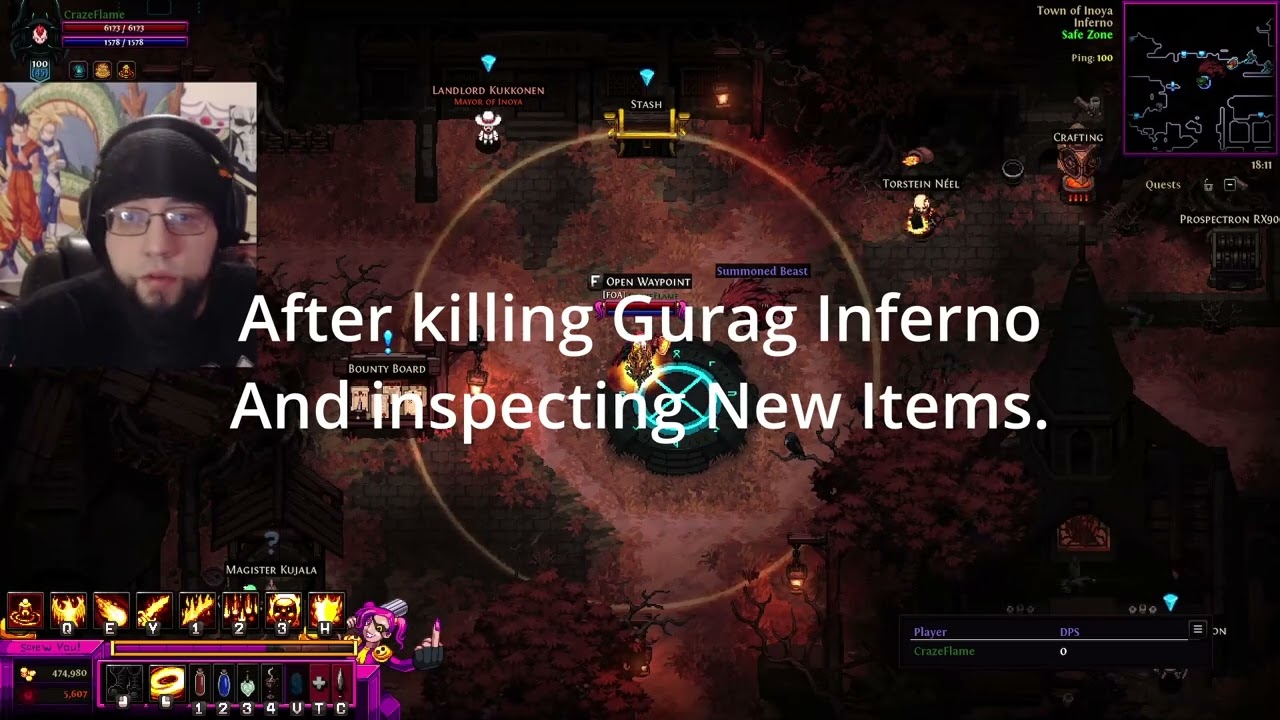 SSF Pyromancer Easy Inferno Unlock