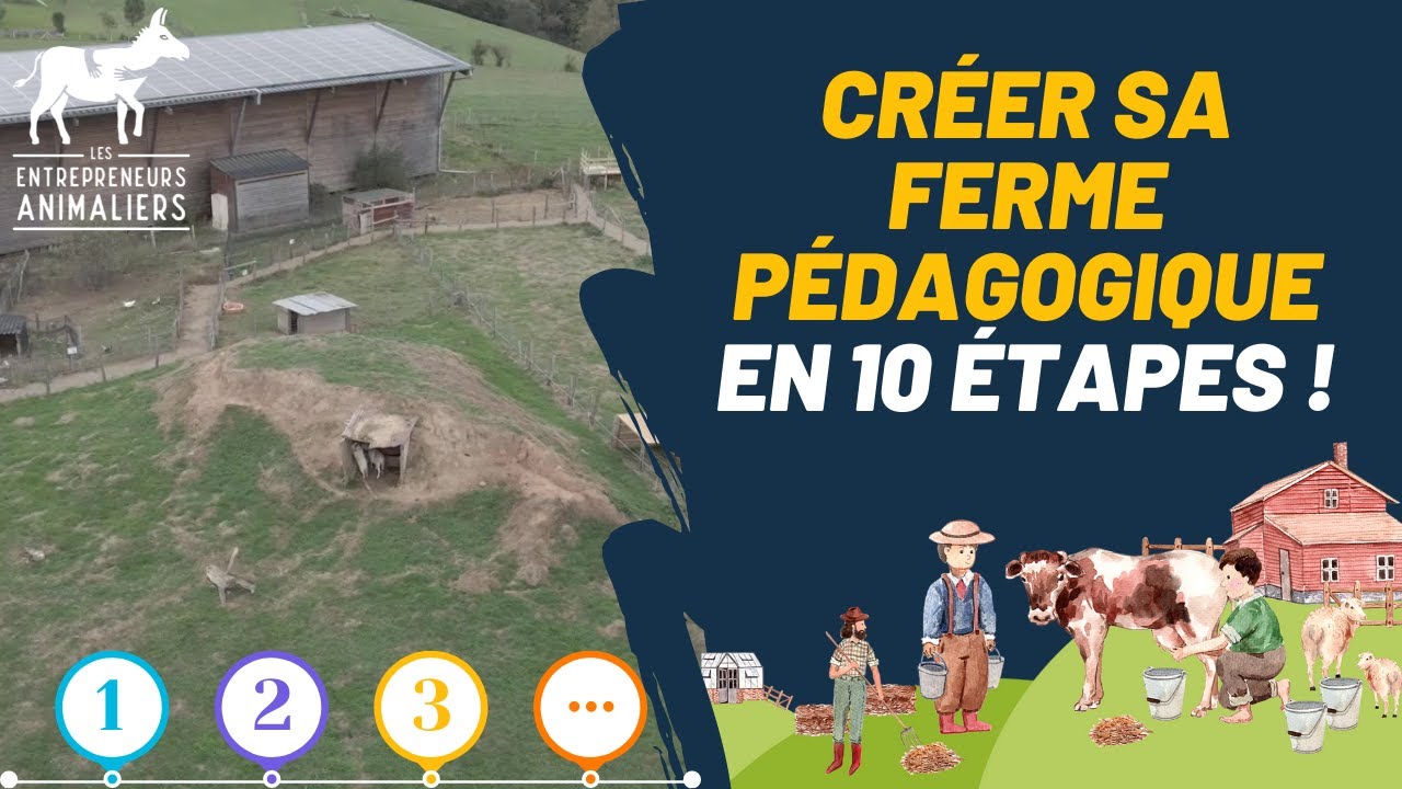 Créer sa ferme pédagogique en 10 étapes ! 🤩