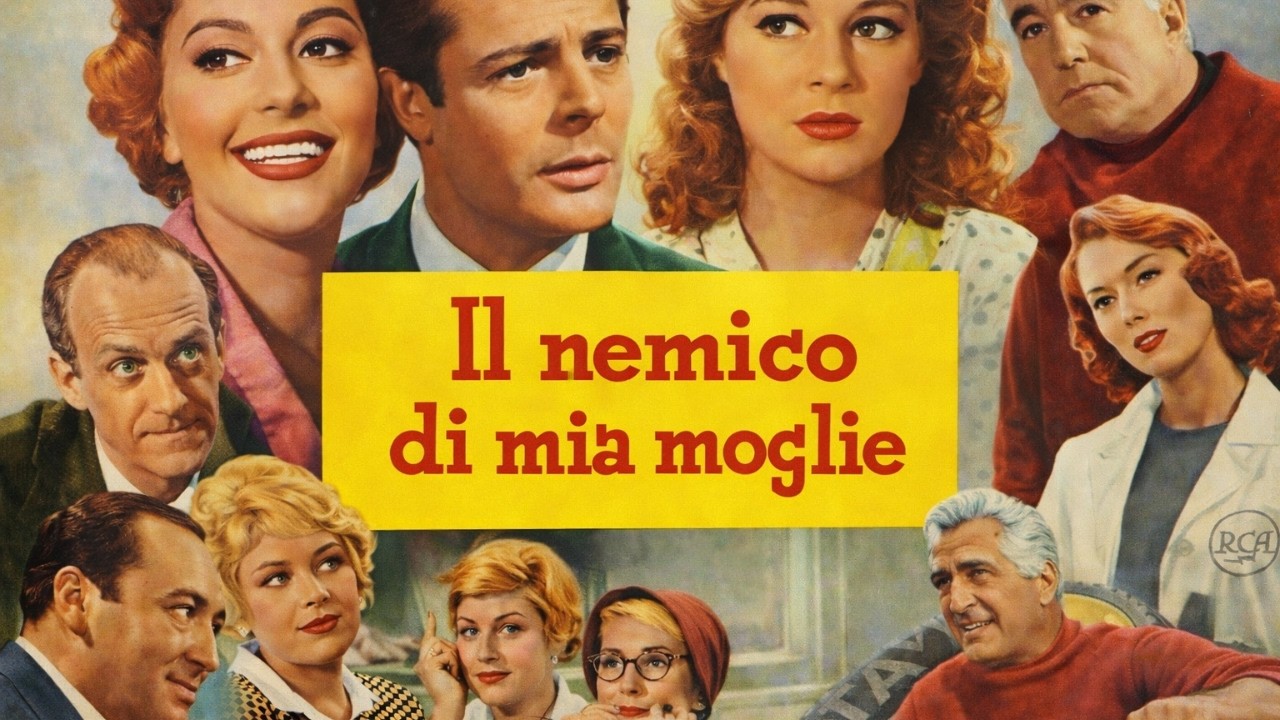 Mastroianni vs Il Calcio | Il marito bello: Il nemico di mia moglie: | Commedia Completa