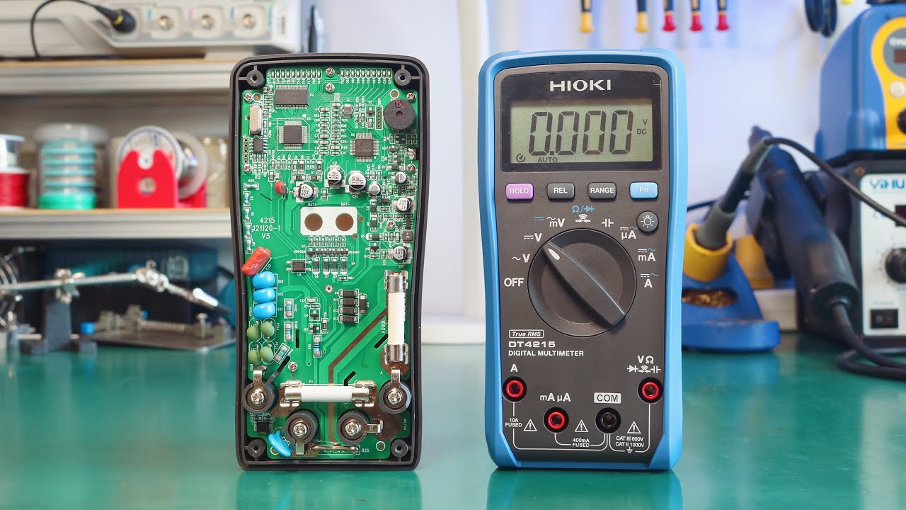 日置DT4215万用表开箱拆机深入评测