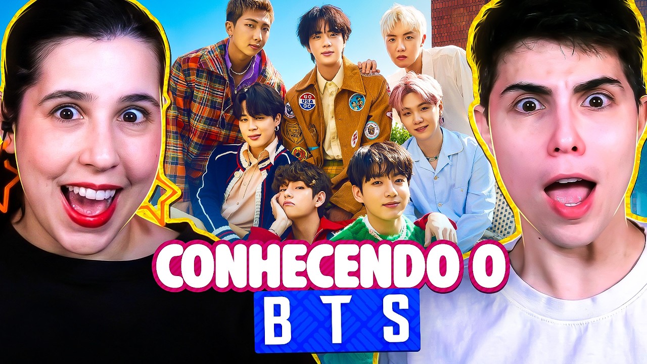 FOMOS CONHECER A HISTÓRIA DO BTS E SAIMOS FÃS!