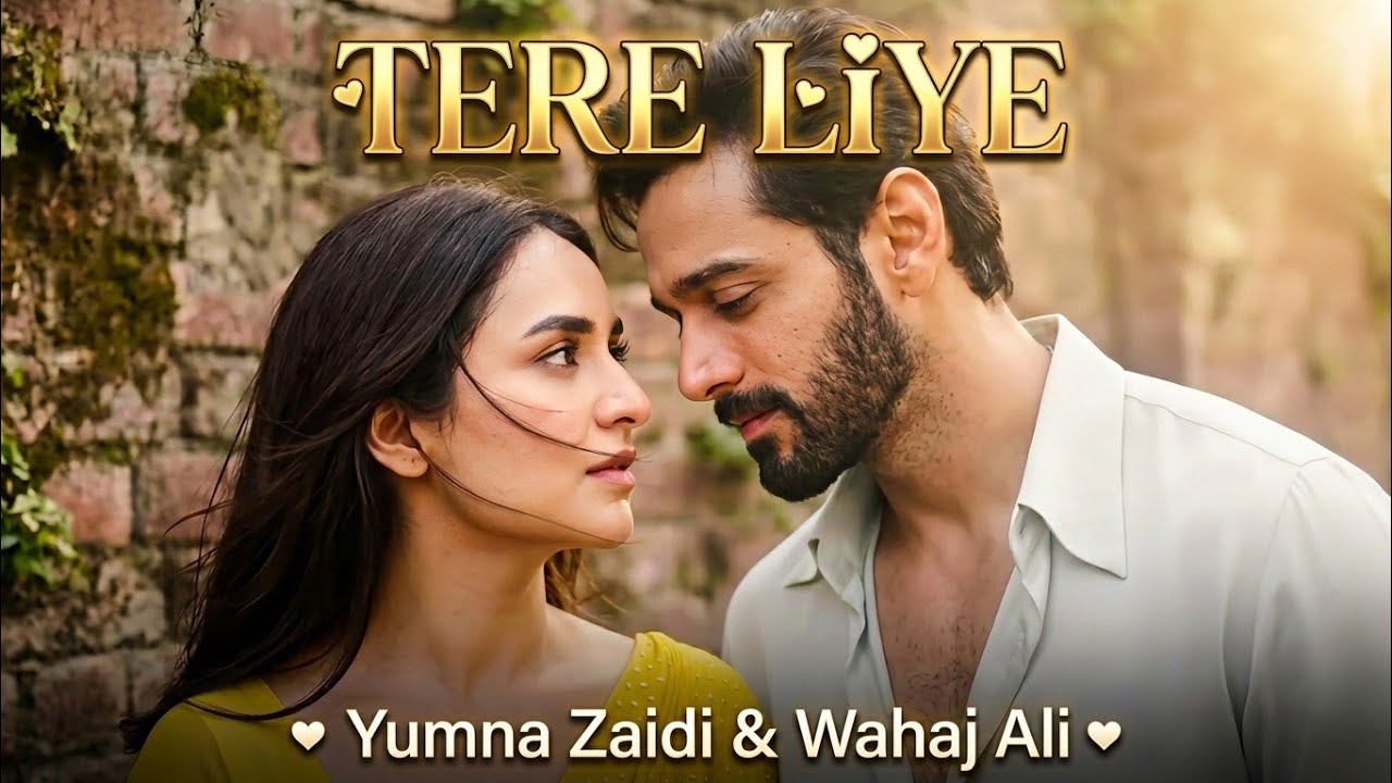 Tere Liye–Yumna Zaidi & Wahaj Ali Romantic Chemistry|AI Generated Song | 2026 #song #hindisong #love