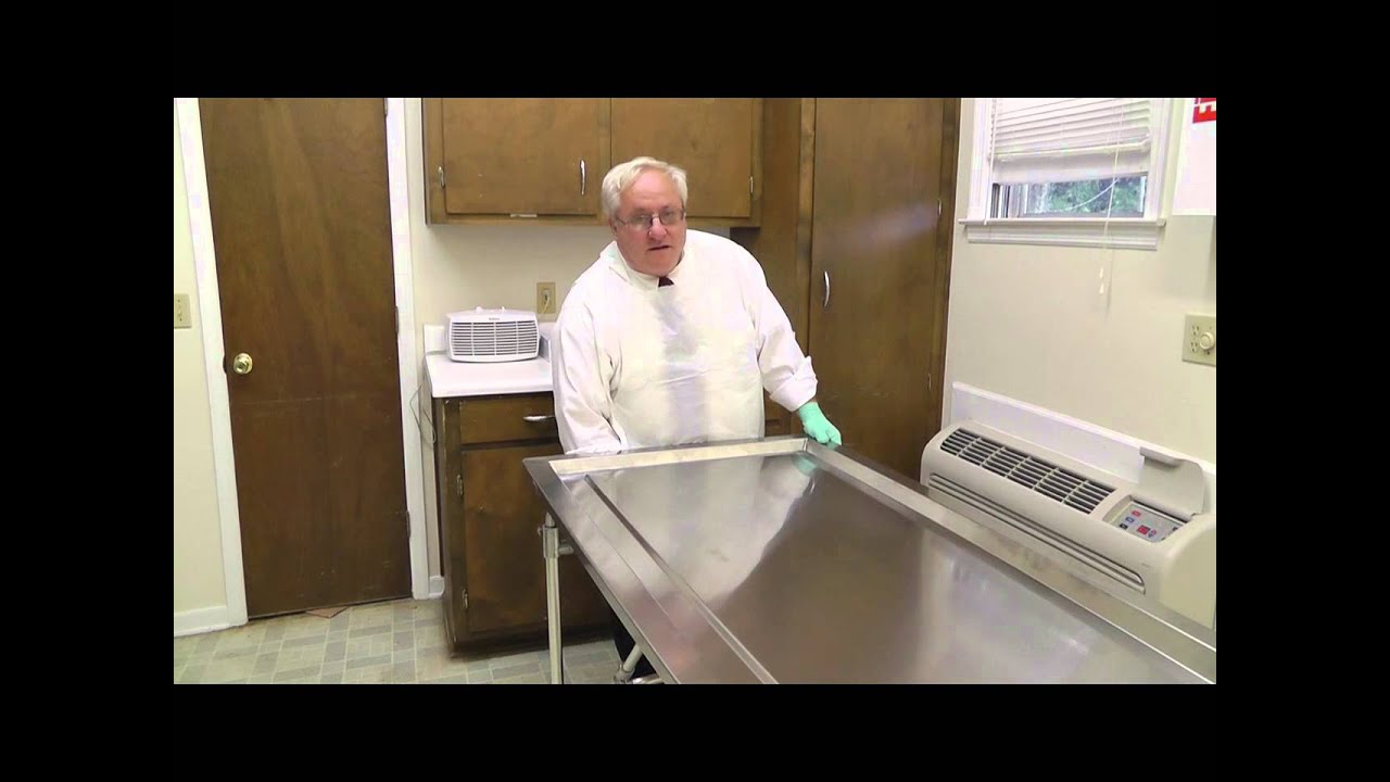 Fusion Fold Embalming and Dressing Table