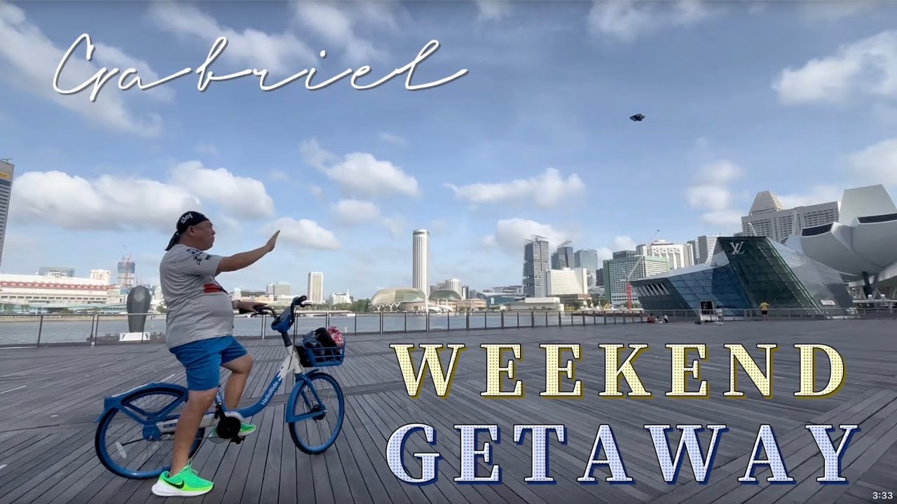 Take my DJI NEO2 for a Hello Ride in Marina Bayfront MBS Singapore.