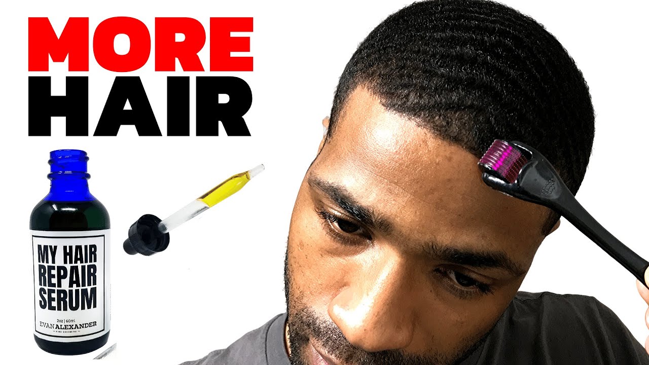 The PERFECT COMBO! Derma Roller and Natural Follicle Stimulator