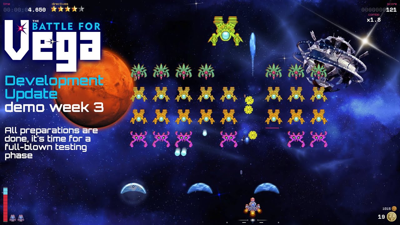 The Battle for Vega: Development Update - Demo v2 Week 3