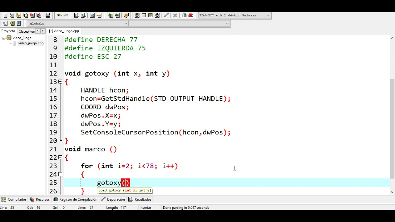 Serpiente en c++
