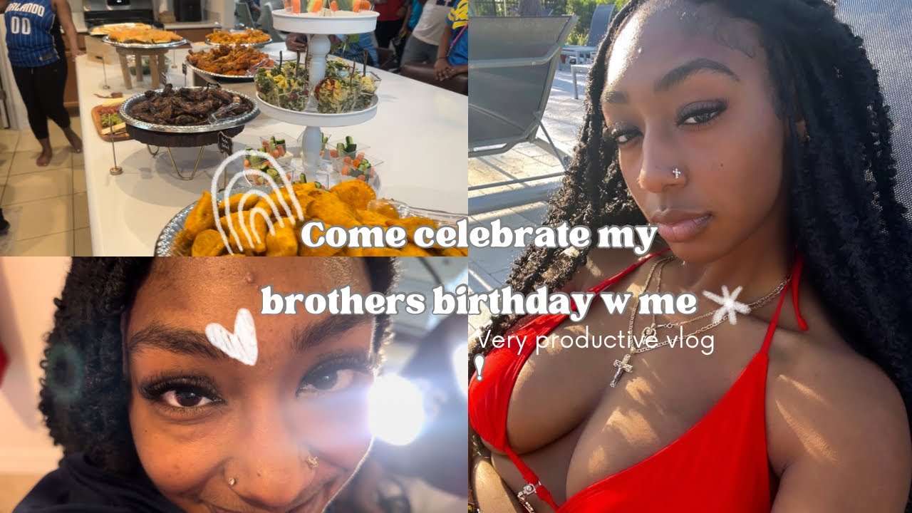 Spend my brother’s birthday w me :)