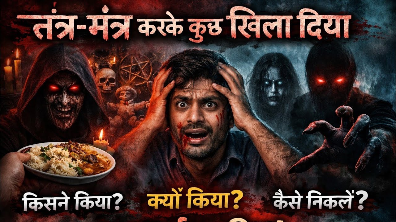 तंत्र मंत्र करके आपको कुछ खिला दिया क्या किसने खिलाए क्यों खिलाया और कैसे निकाले गए आप 🙏☠️