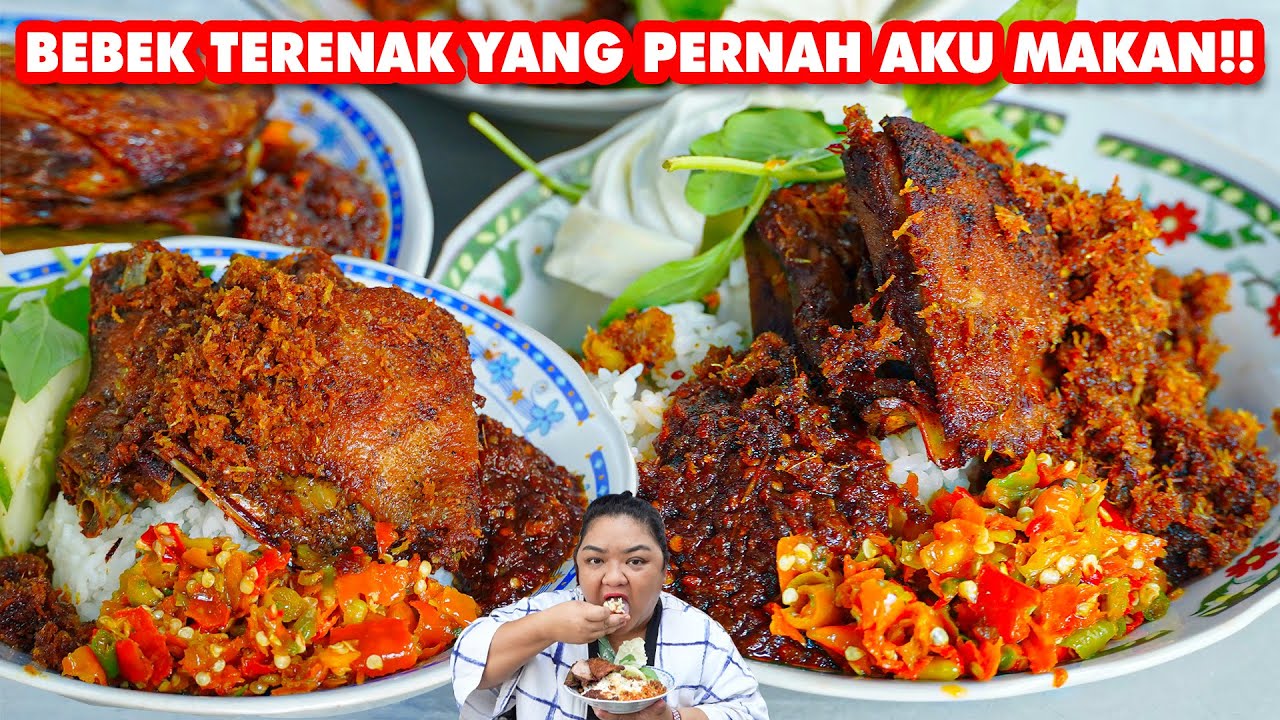 WUENAKK TENAN!! JAGOANNYA BEBEK DI SURABAYA BEBEK TUMAPEL MBAK ROH!!