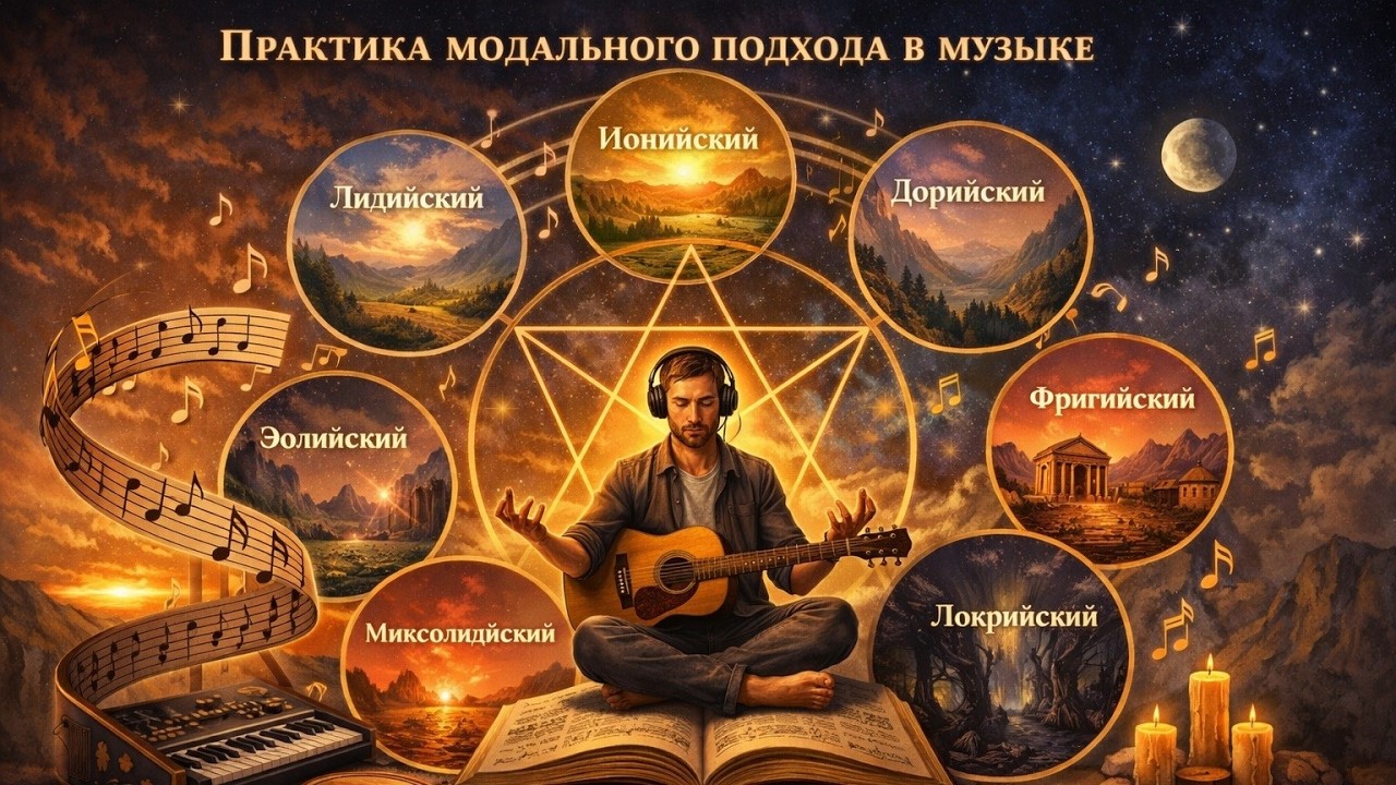 «Модальный подход в музыке — часть 2: практика»