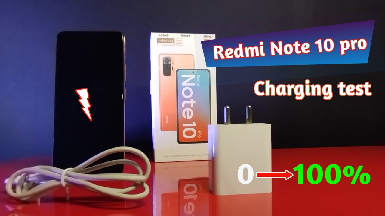 redmi note 10 pro charging test 0 to 100 🔥Arvind Expert