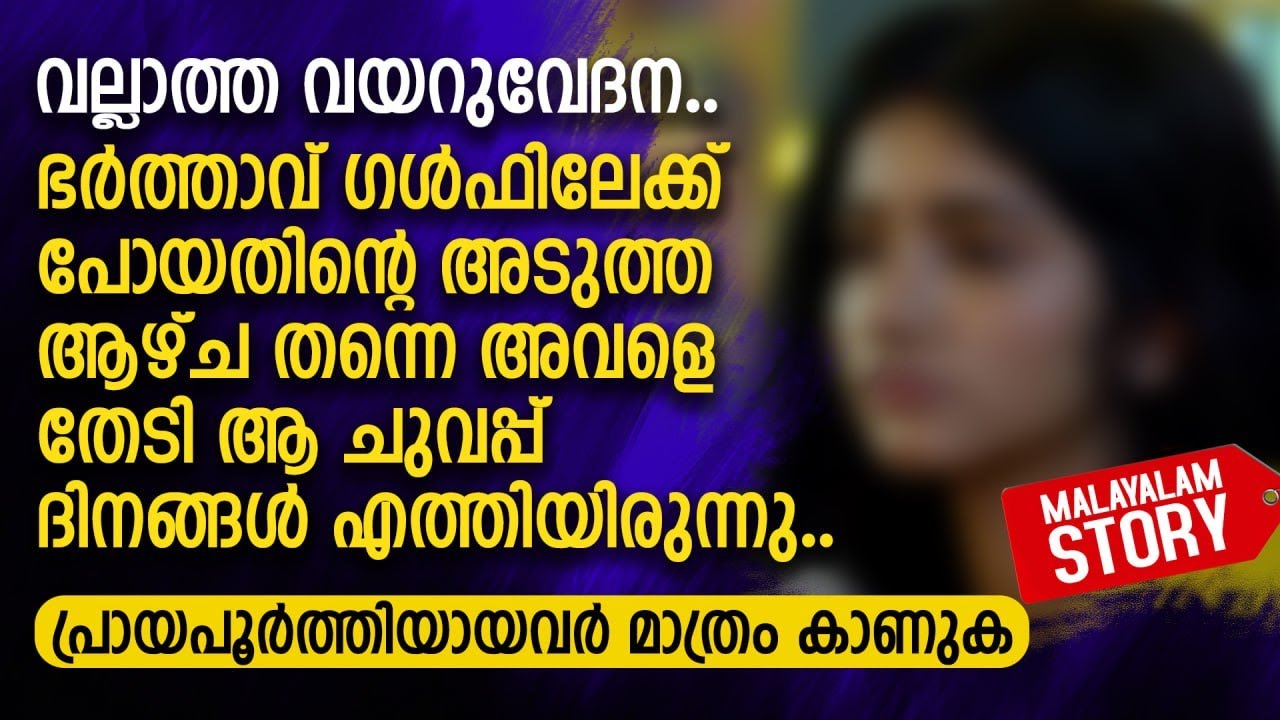 ഭർത്താവ് ഗൾഫിലേക്ക് പോയതിന്റെ അടുത്ത ആഴ്ച തന്നെ അവളെ തേടി ആ ചുവപ്പ് ദിനങ്ങൾ എത്തി