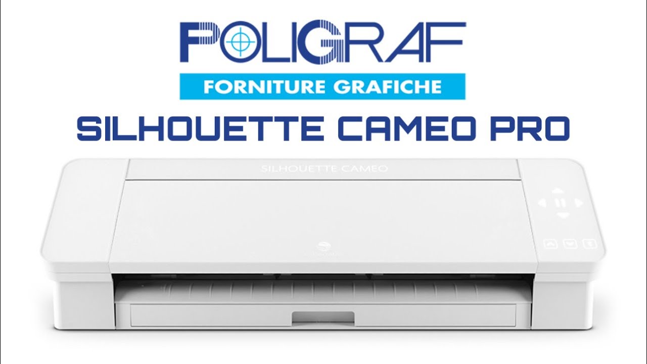 SILHOUETTE CAMEO PRO - Taglio termoadesivo, vinile  adesivo e etichette adesive | POLIGRAF