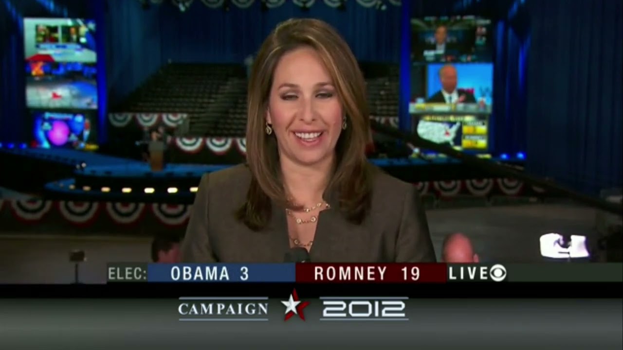 CBS 2012 Election Night Coverage - 7pm to 3am [No Commercials]