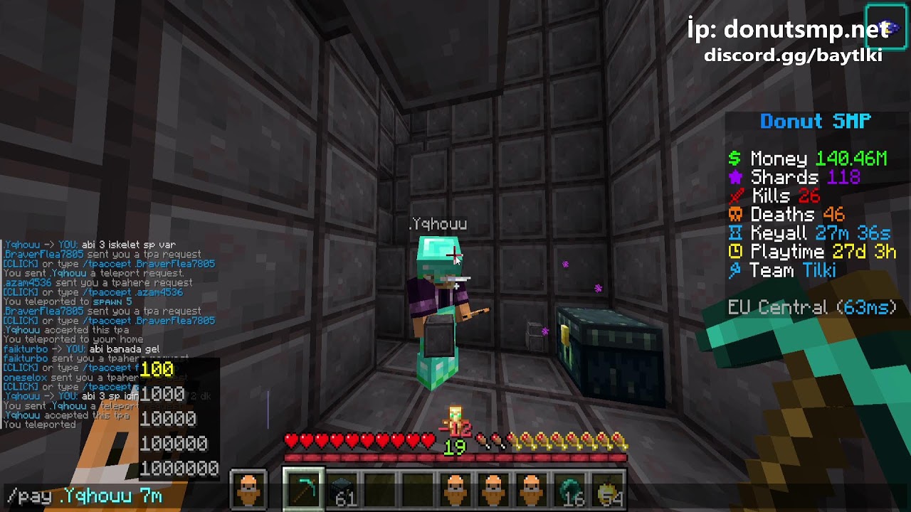 Donut SMP Base Geziyoruz