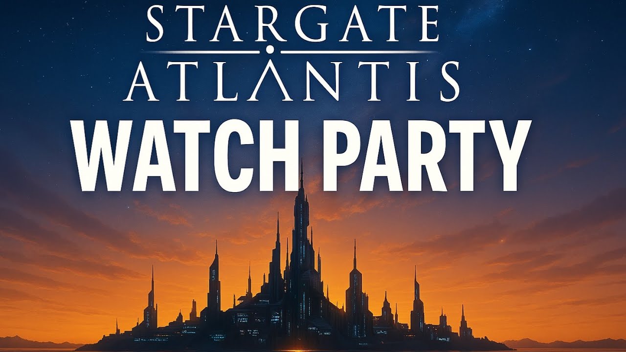 Stargate Atlantis (s4 e5-8) | 🍿Watch Party🎬