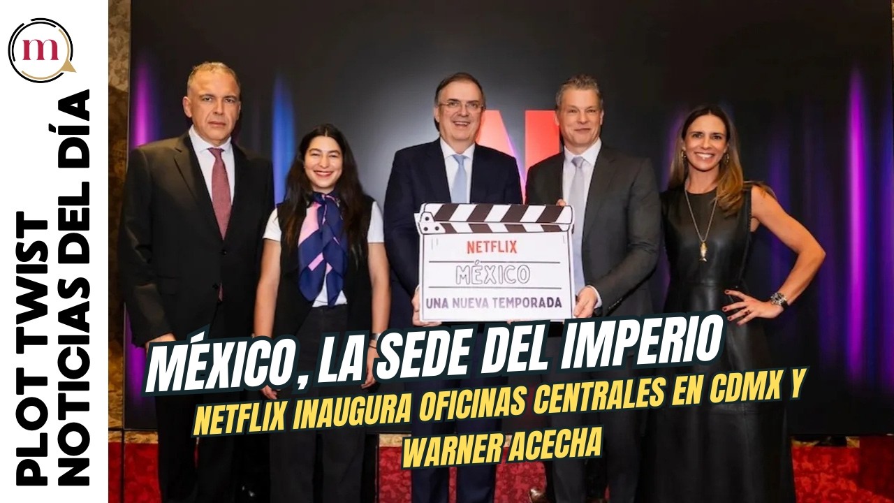 Netflix inaugura su nueva súper sede en la Ciudad de México: 