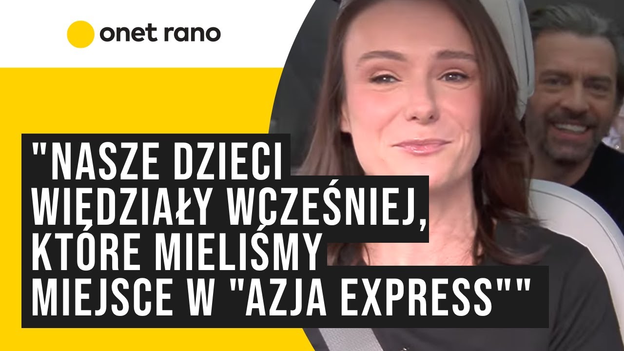 Agnieszka i Piotr Głowaccy: dzieci wiedziały wcześniej, które mieliśmy miejsce w 