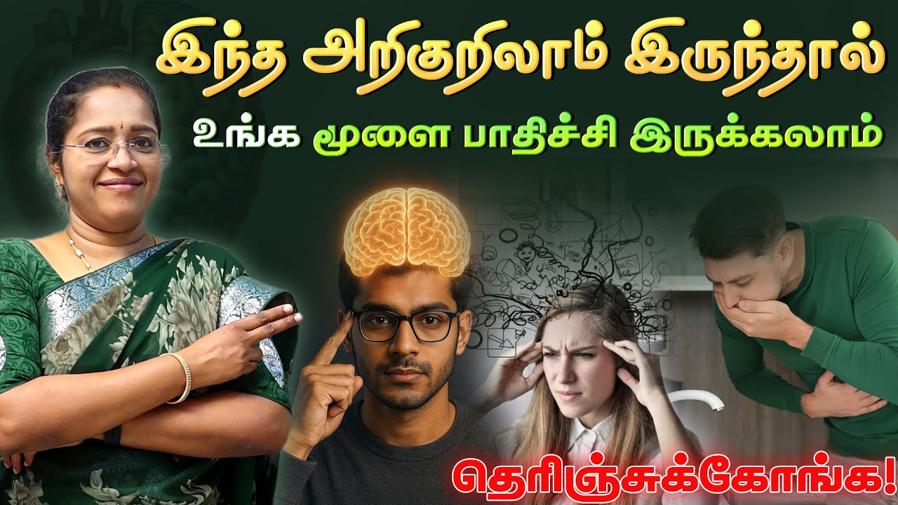 😨 இந்த அறிகுறிகள்  இருந்தால் உங்க மூளை பாதிச்சு இருக்கலாம் தெரிஞ்சுக்கோங்க ! KNOW ABOUT YOUR BRAIN