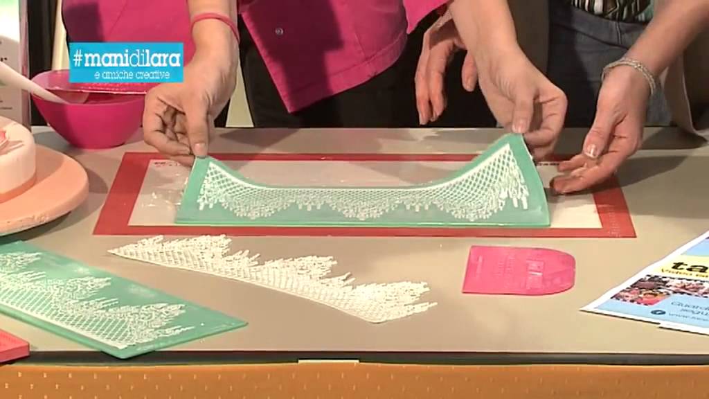 Casting Talenti Creativi 2014 di #manidilara.  Pizzi e merletti alimentari con Manuela Antonaci