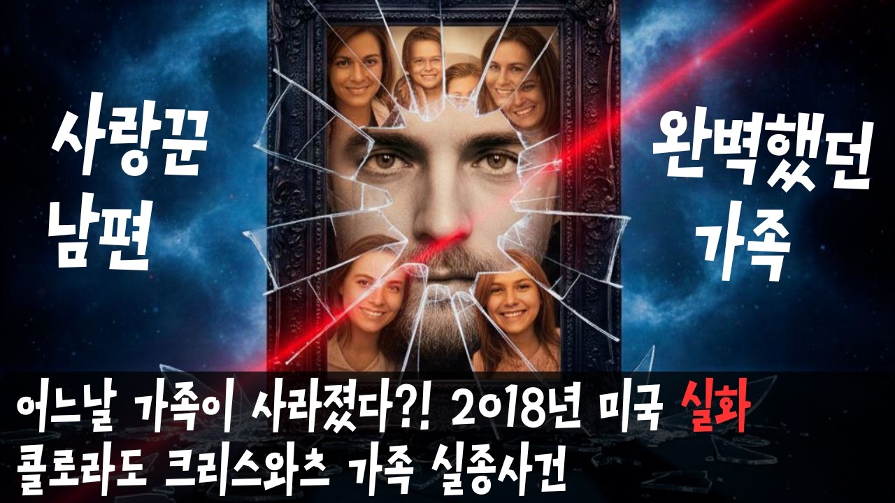 실화, 완벽한 가정이 무너졌다. 어느 날 갑자기 증발한 아내와 두 딸의 진실. 미국 크리스 와츠 사건.