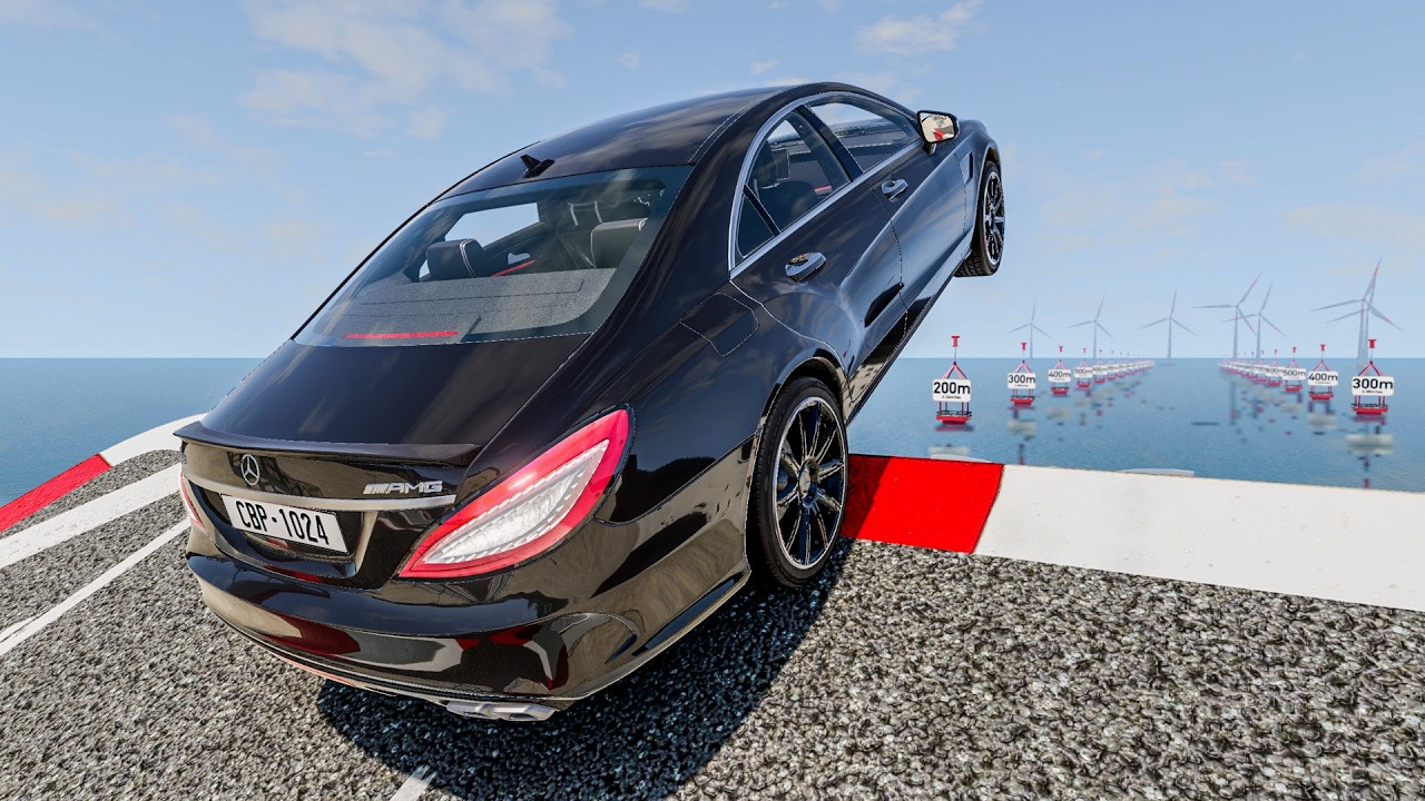 Epic High Speed Car Jumps #250 – BeamNG Drive | CrashBoomPunk