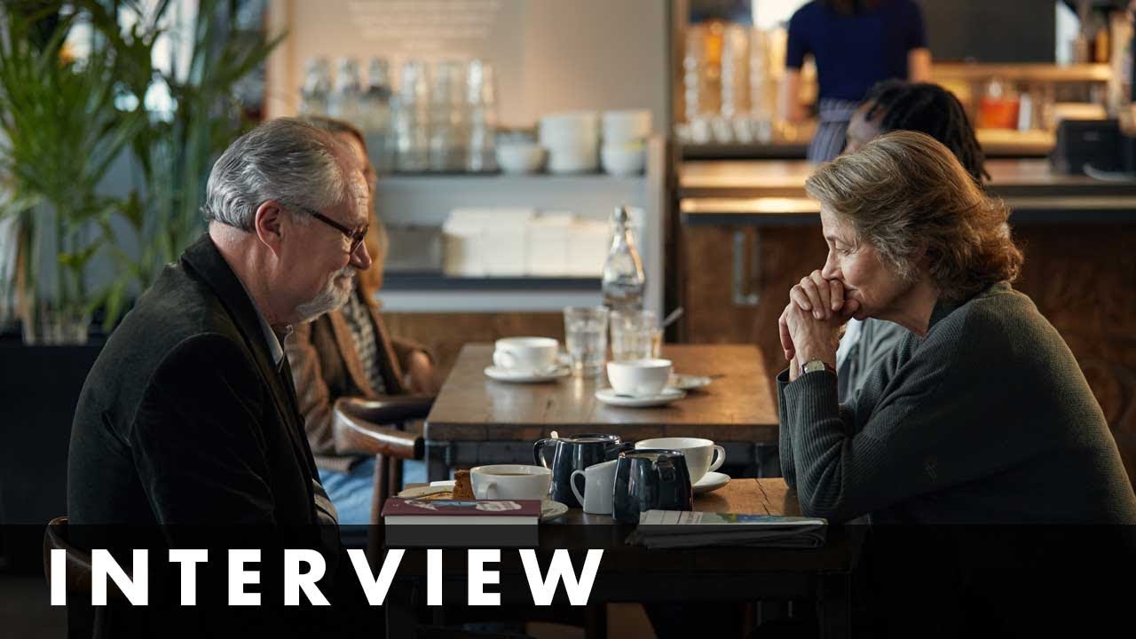 SENSE OF AN ENDING - Jim Broadbent & Harriet Walter Interview - Starring Charlotte Rampling