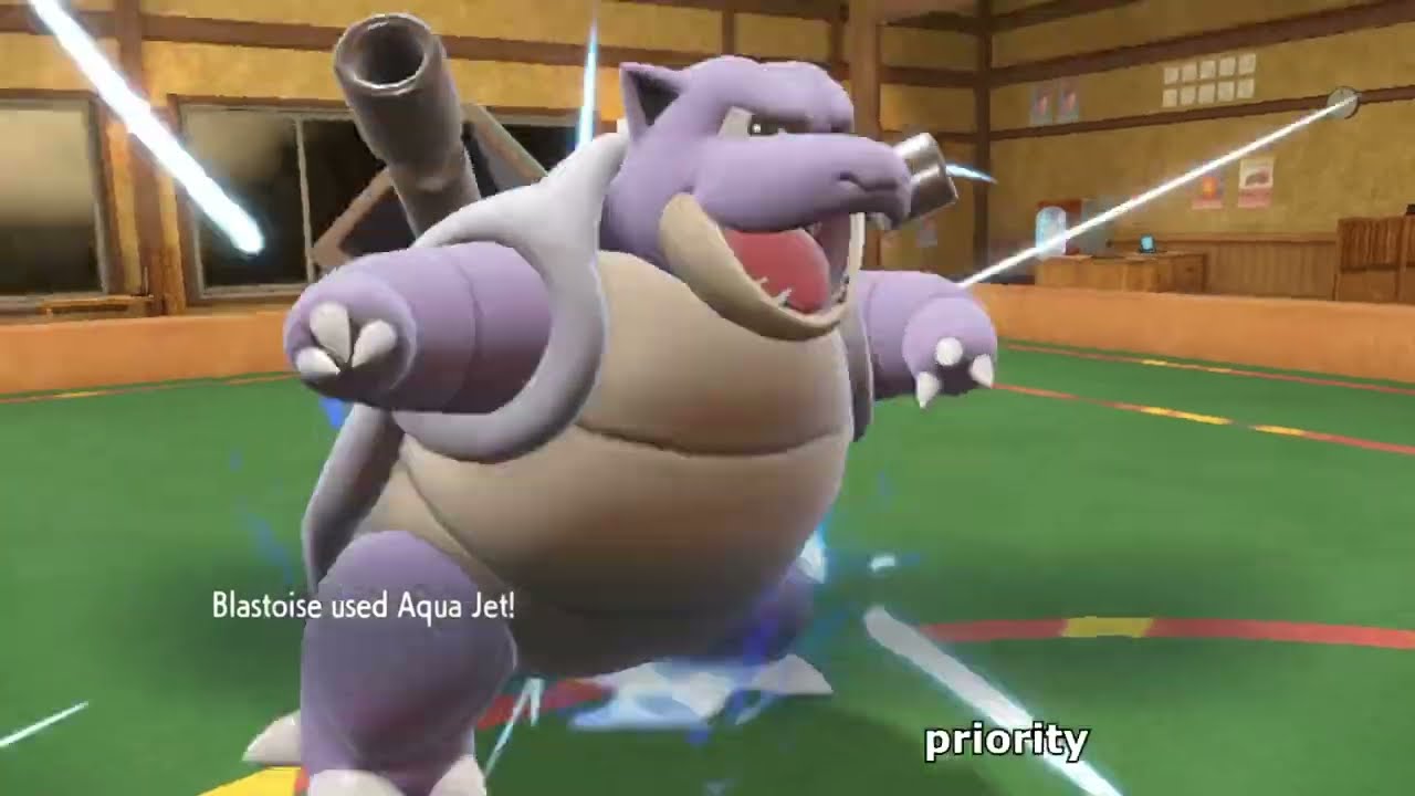 gamefreak actually did this to Blastoise...