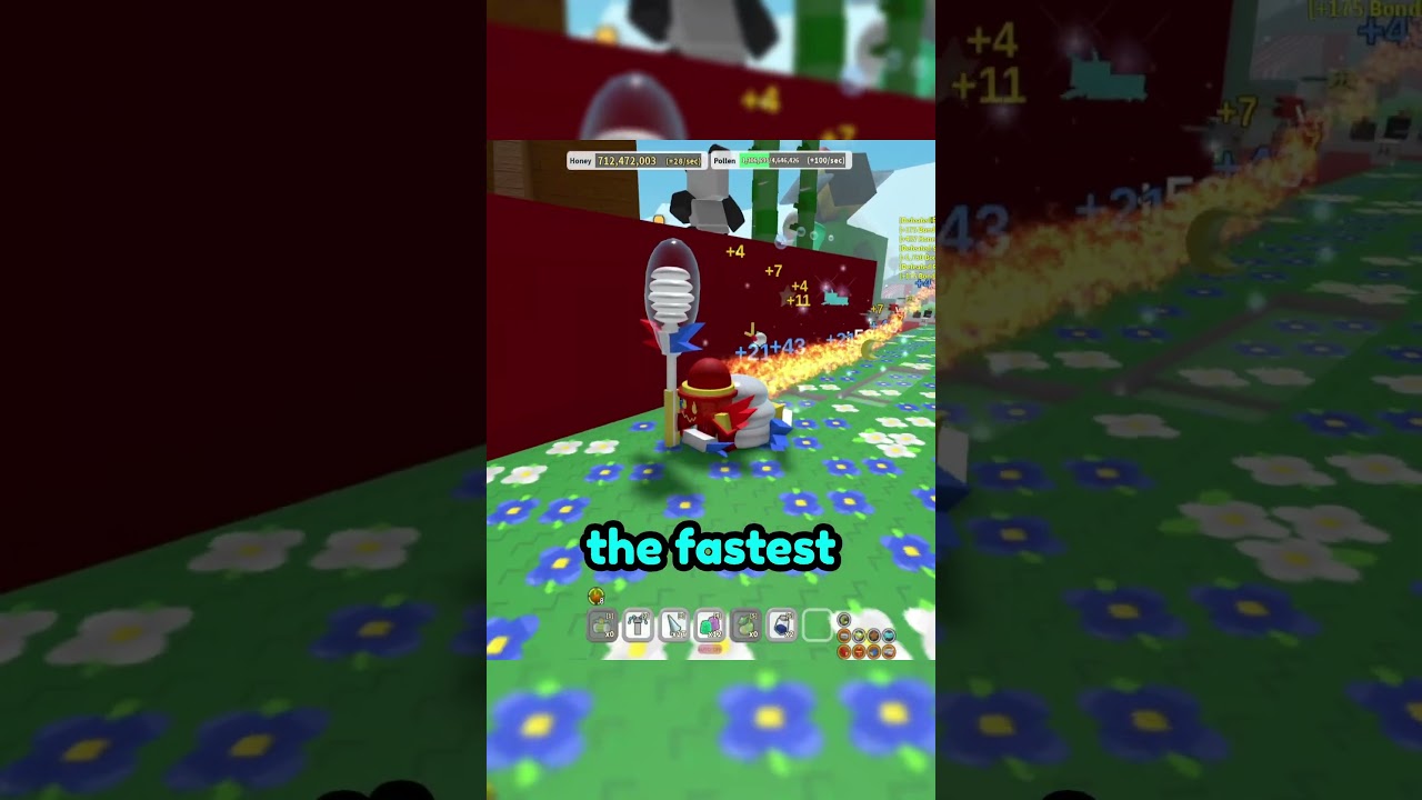 Fastest Way To Get Stingers In Bee Swarm Simulator.. #shorts #roblox