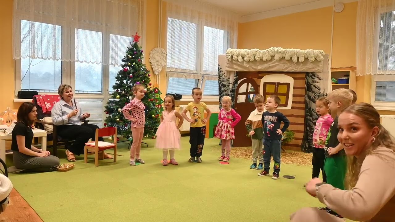Vánoční besídka ve školce - 11. prosince 2025 - pásmo básniček a pohádek od Broučků