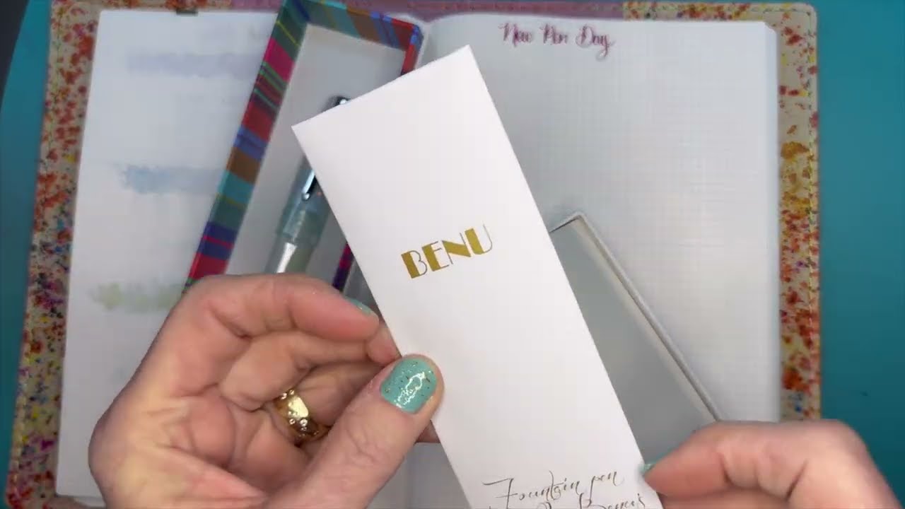 Вместе со мной распакуйте потрясающую ручку Benu и мою подписку на подвески Kaleidocraft.