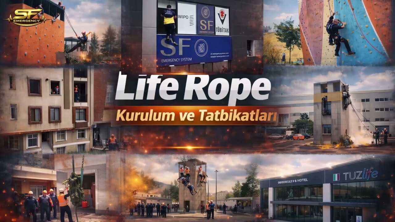 Lıfe Rope kurulum ve tatbikatları
