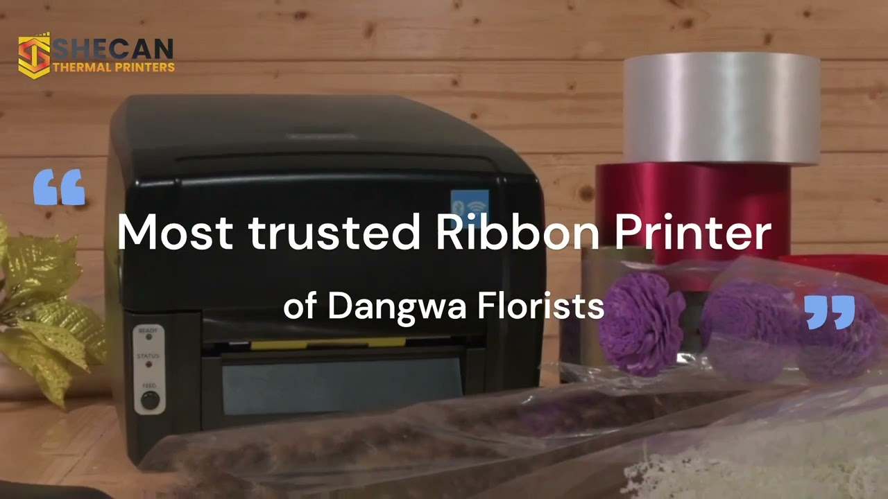 Ribbon Printer  for Floral Business/ Flowershops