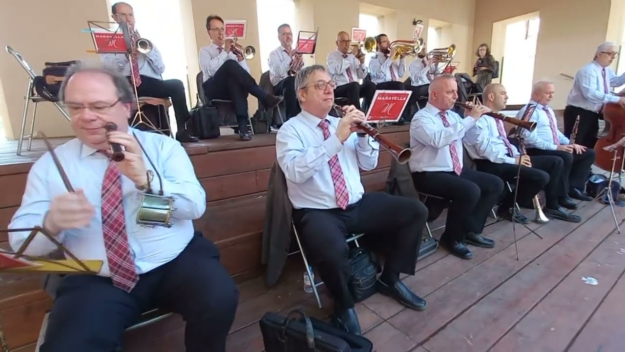 ORQUESTRA MARAVELLA BALLADA DE SARDANES FESTES DEL SANT CRIST PIERA 2023