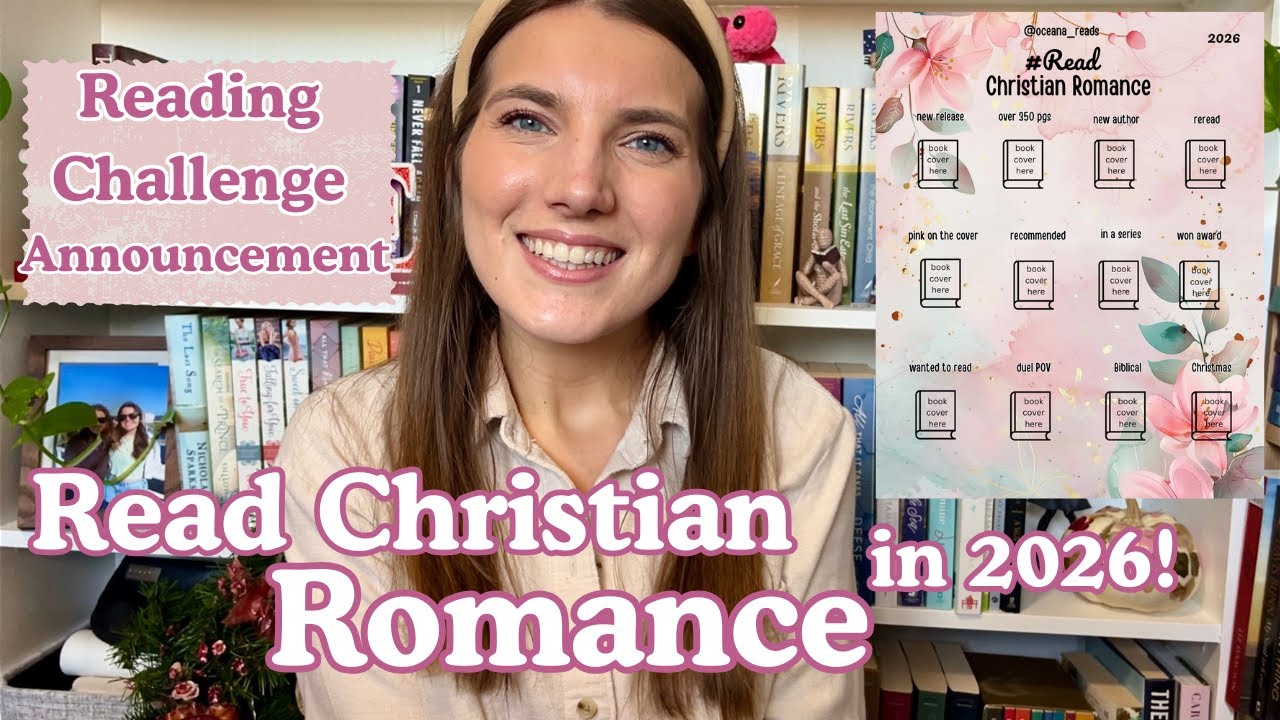 Join My 2026 Christian Romance Reading Challenge 💗