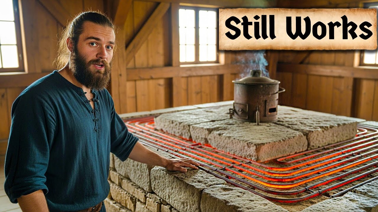 How Medieval People Built GENIUS DIY Heating Systems