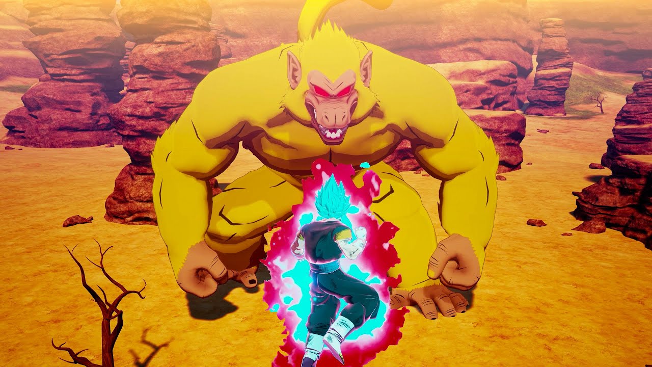 Super Saiyan Blue Kaioken Vegito in Dragon Ball Z: Kakarot (New Mods)