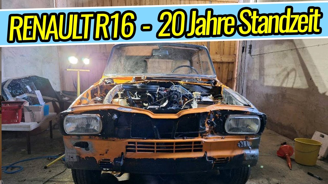 Renault R16 20 Jahre Standzeit - Vergaser Ultraschallbad 🚗 THATSME 🚗 Deutsch 4K