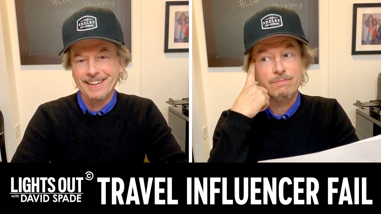 David Spade Is Staying Inside and Roasting Influencers - Lights Out Lo-Fi Monologue (March 18, 2020)