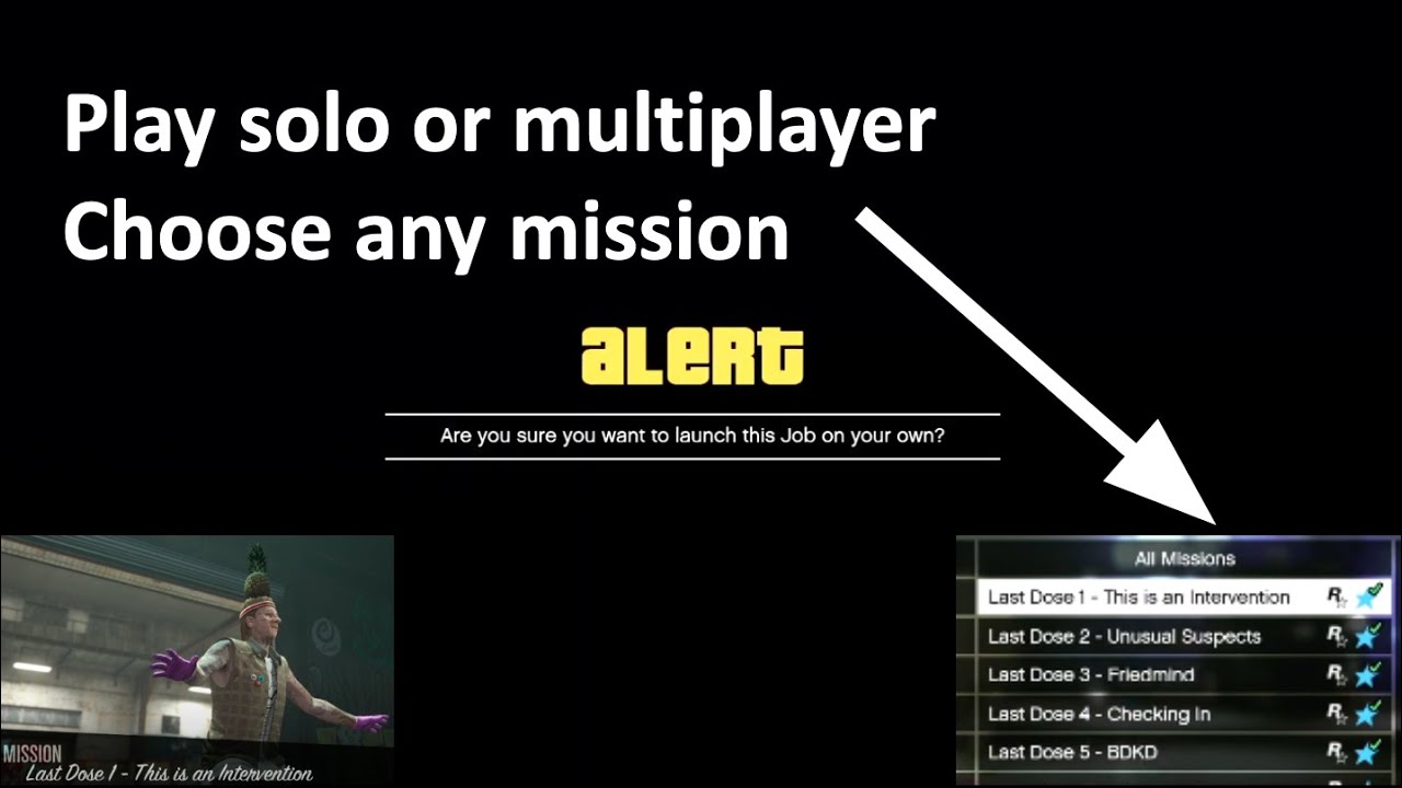 How to replay Last Dose missions solo or multiplayer, GTA Online, Los Santos Drug Wars DLC