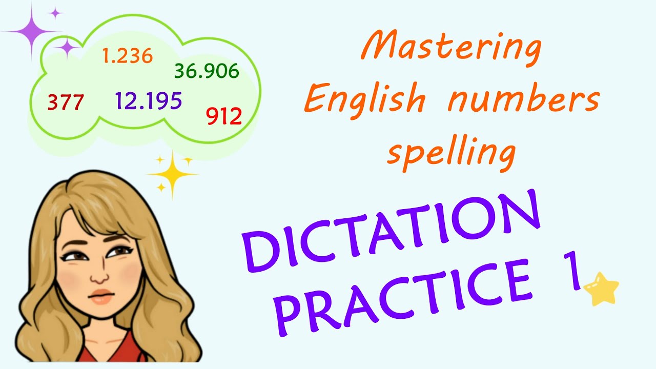 DICTADO de NÚMEROS en INGLES ➽ Ponte a prueba!💯