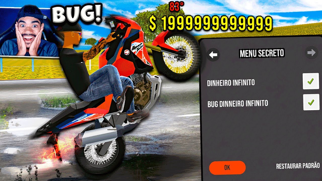 BUG SECRETO DE DINHEIRO INFINITO PARA O MOTO WHEELIE 3D!! (Melhores maneiras)