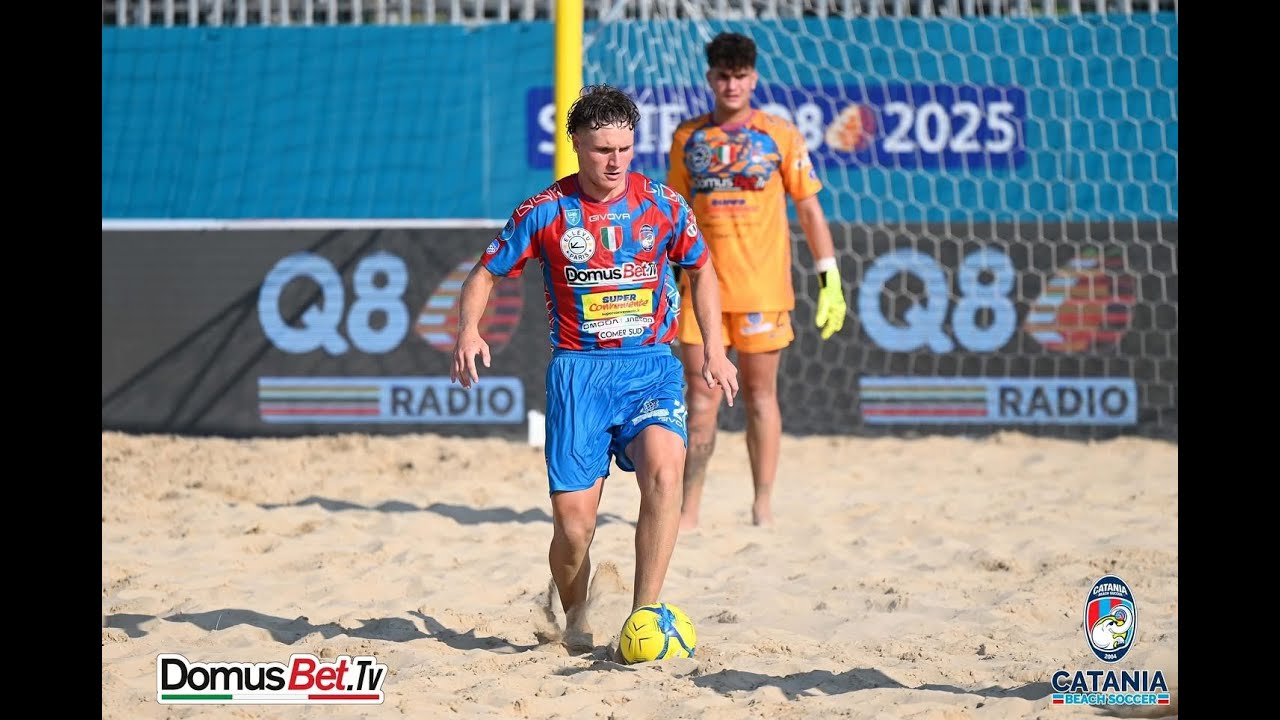 𝗛𝗜𝗚𝗛𝗟𝗜𝗚𝗛𝗧𝗦 🔥4️⃣ Domusbet.tv Catania Beach Soccer 2️⃣ Roma Bs#CTBS #ForzaCataniaSempre