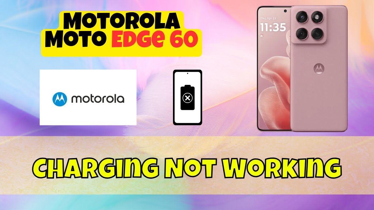 Motorola Moto Edge 60 не заряжается? Простые шаги для решения проблемы с зарядкой