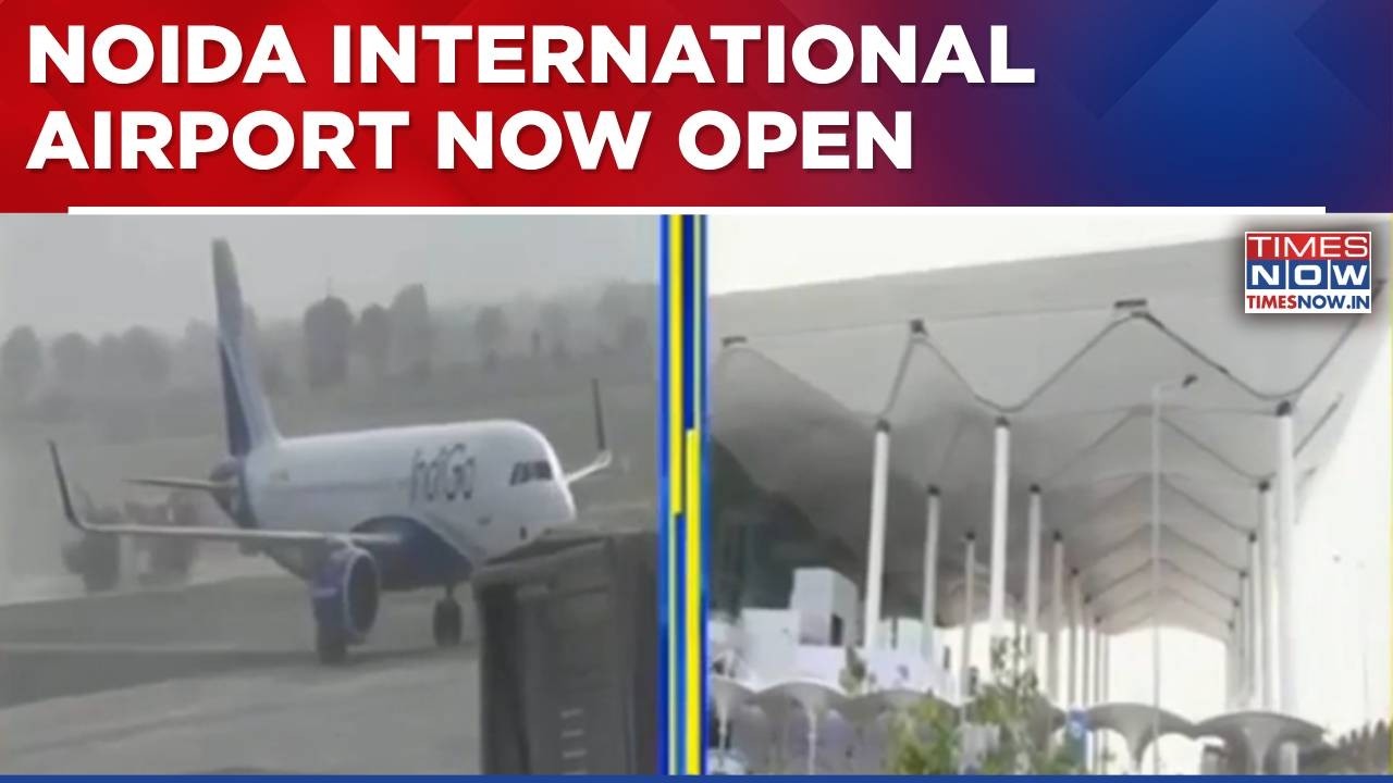 Noida International Airport Now Open In Boost For Aviation Sector;1st Flight To Take-Off For Lucknow
