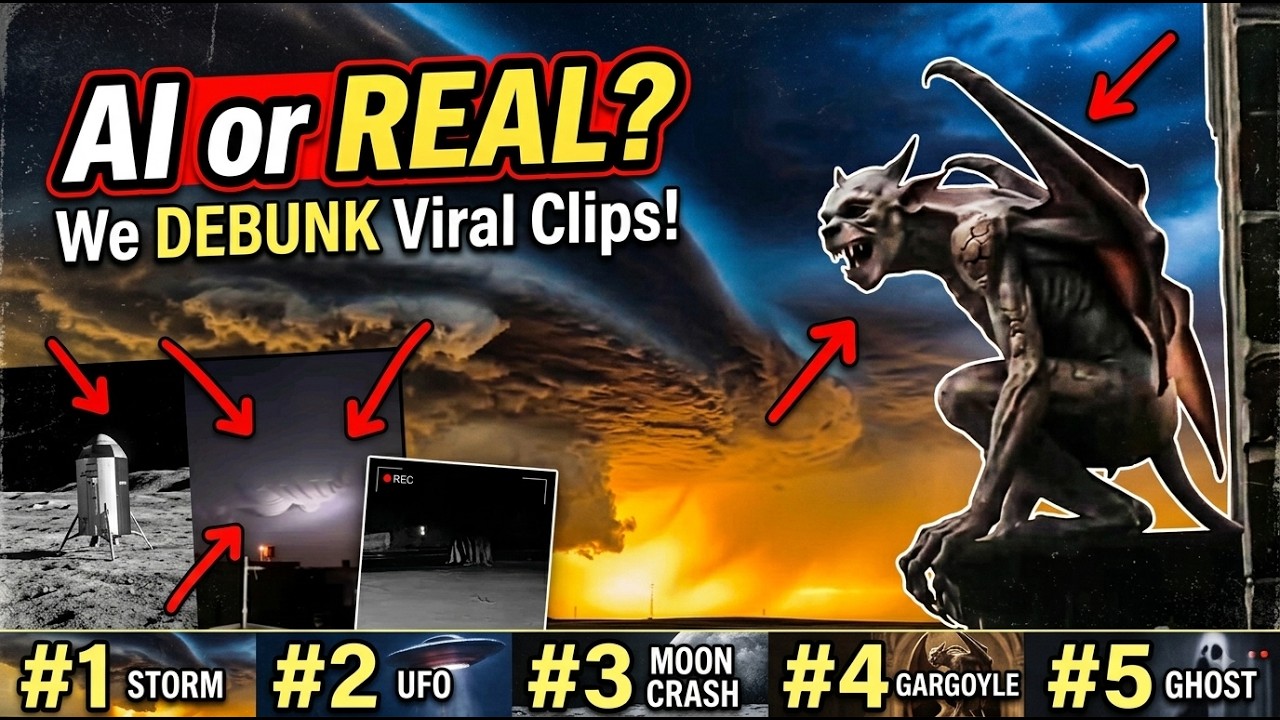 AI or Real? Debunking Crazy Viral Videos 👽