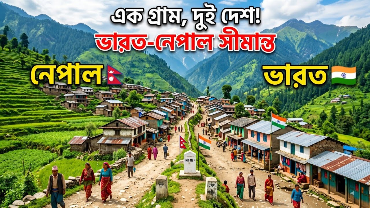 ভারত ও নেপাল সীমান্তের মধ্যবর্তী গ্রাম | Beautiful Villages Of West Bengal | Mane Bhanjan Sandakphu