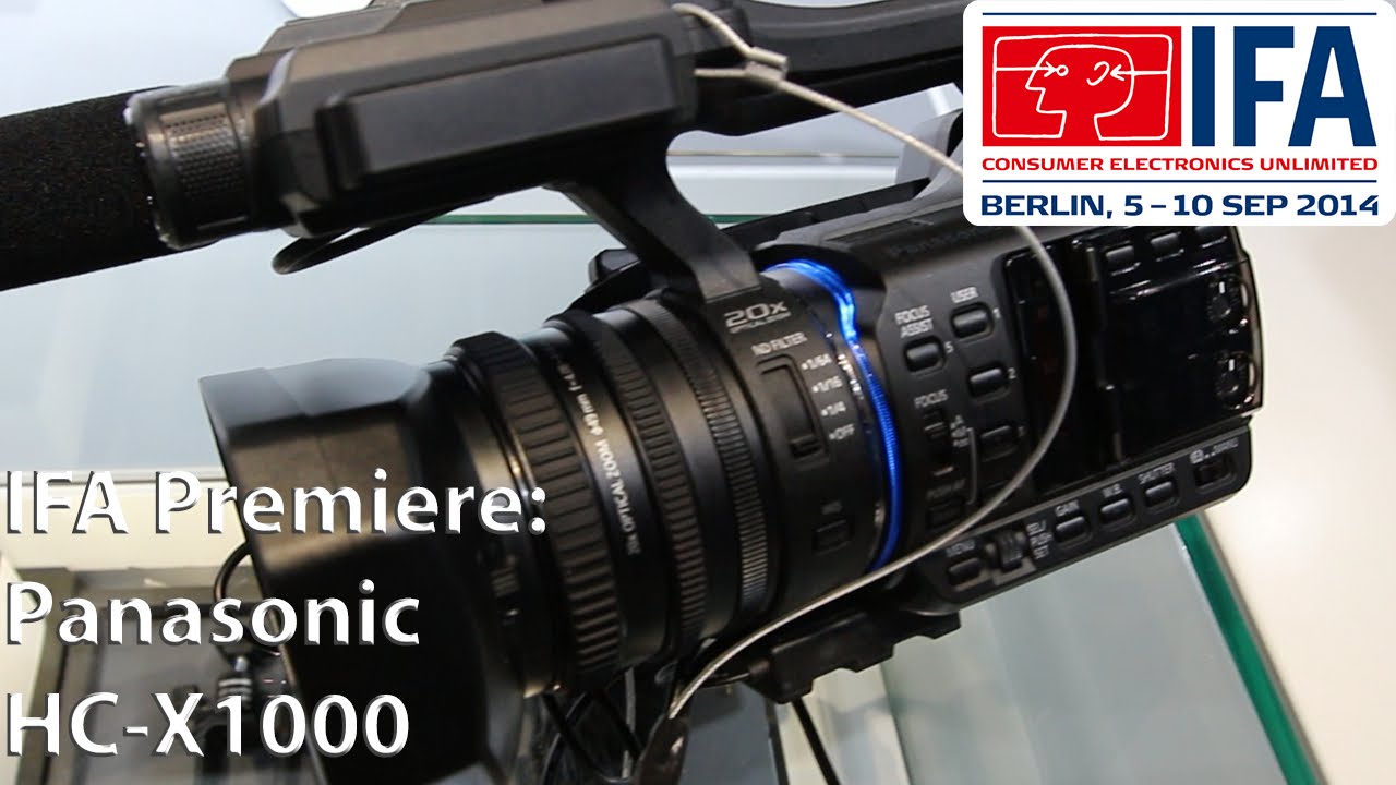 Vorstellung & Hands-On des Panasonic HC-X1000